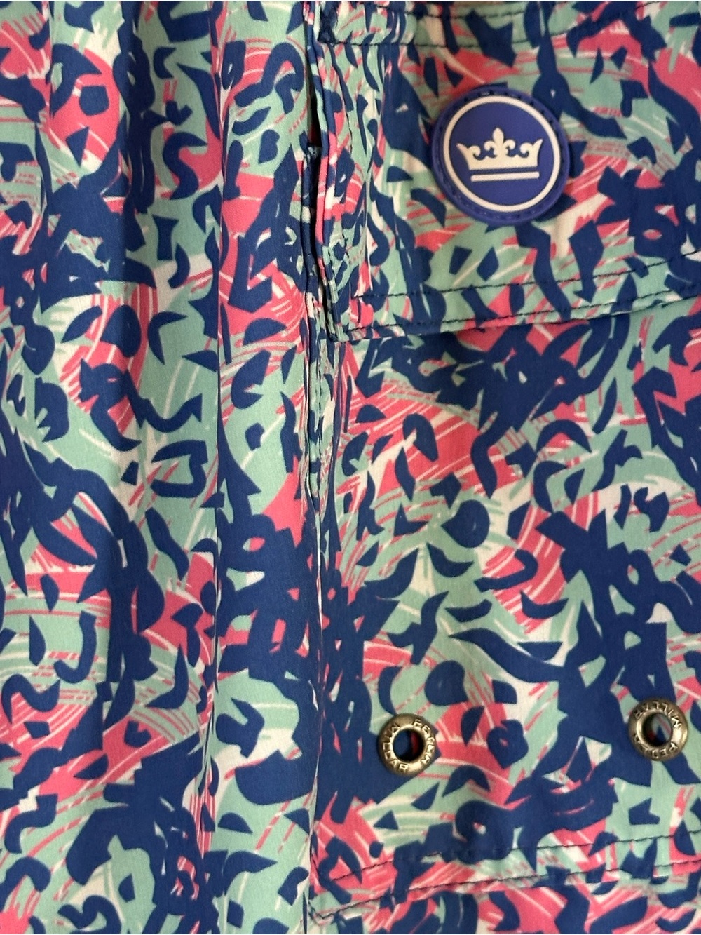 Peter Millar Multicolor Paisley Swim Shorts - Picture 4 of 8